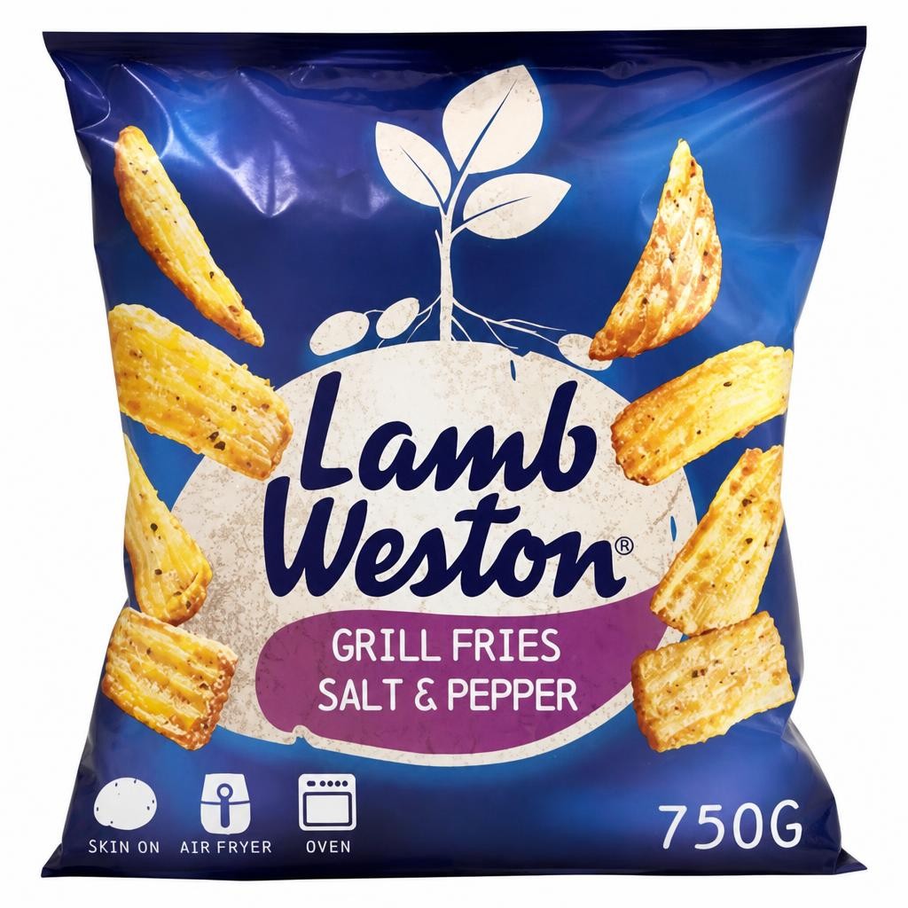 Lamb Weston Salt & Pepper Grill Fries 750g
