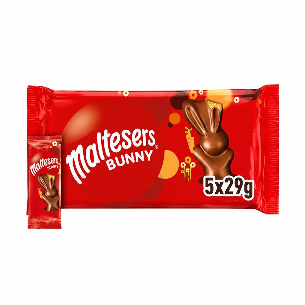 Maltesers 5 x 29g Chocolate Bunny Multipack 145g