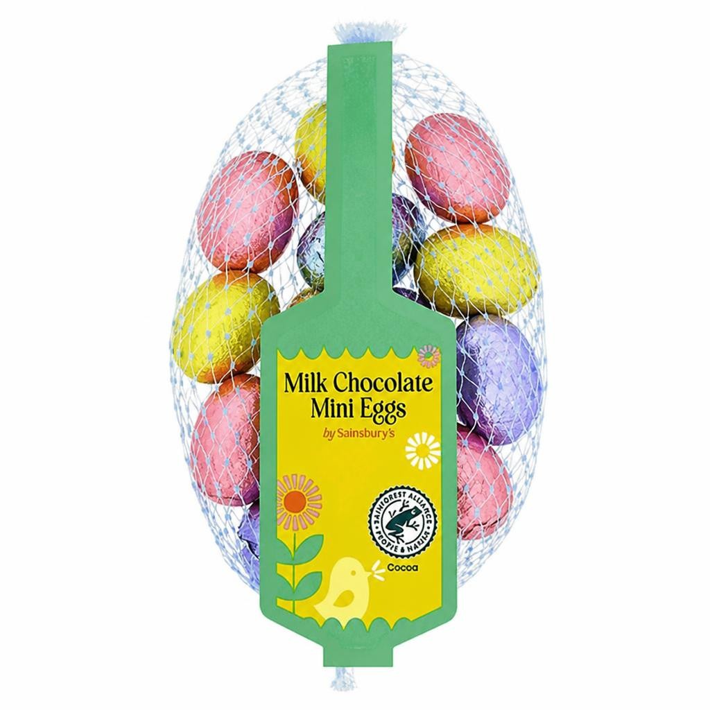 Sainsbury's 75g Milk Chocolate Mini Eggs