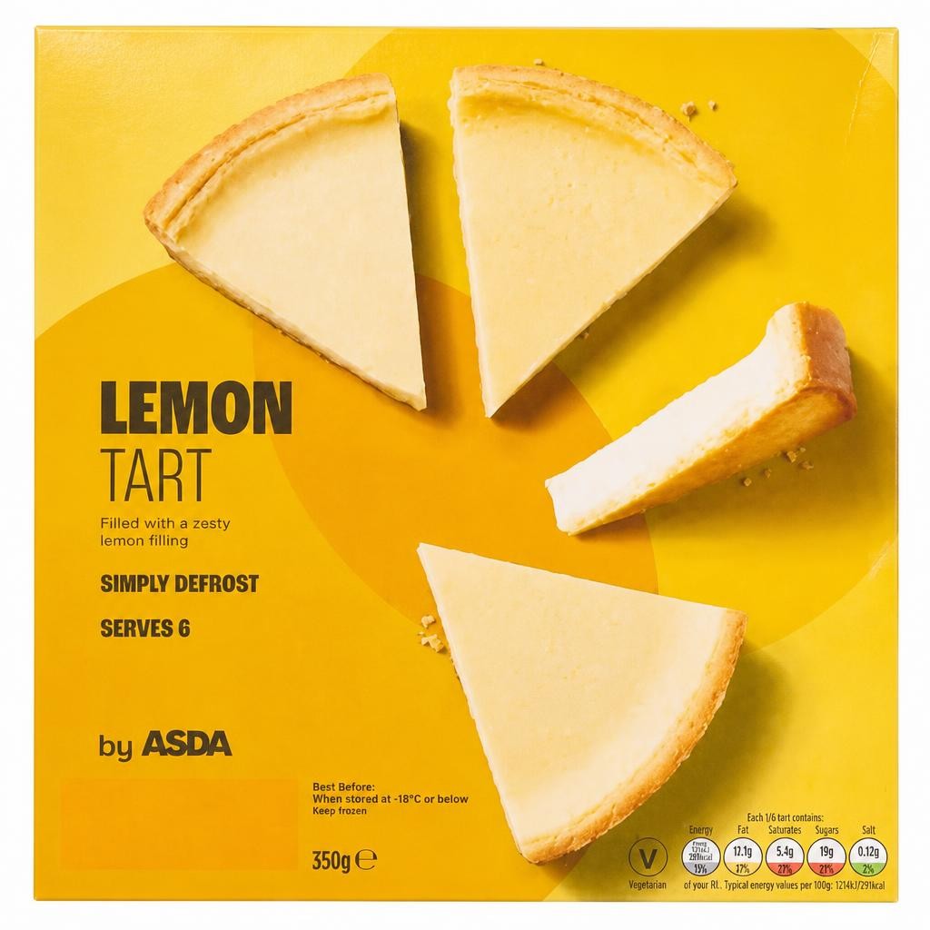 ASDA Lemon Tart 350g
