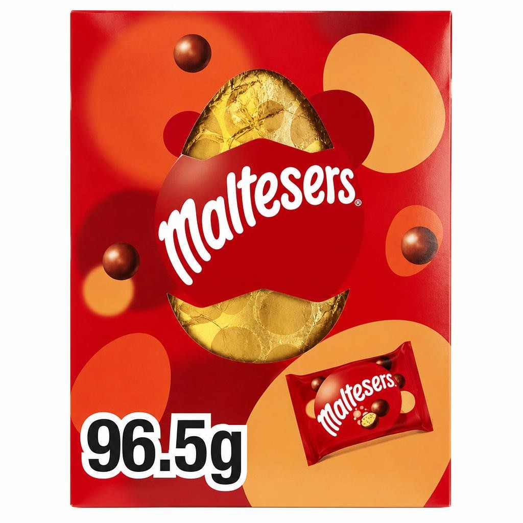 Maltesers Medium Milk Chocolate Easter Egg 96.5g