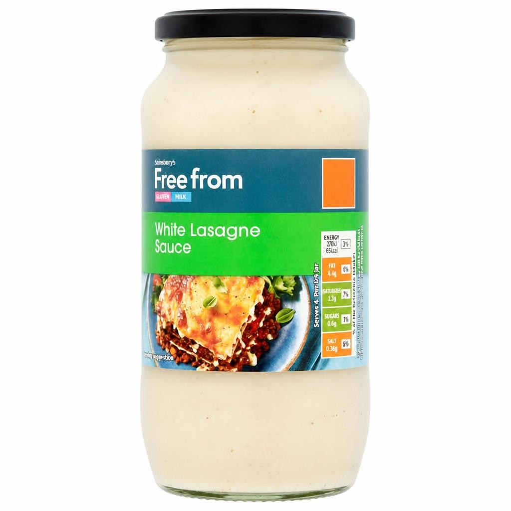Sainsbury's Free From 480g White Lasagne Sauce