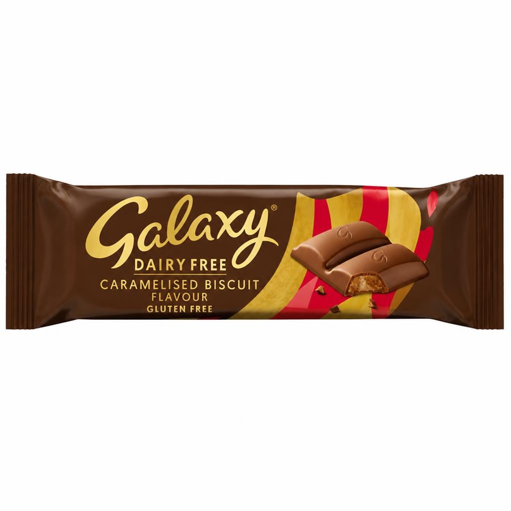 Galaxy 40g Dairy Free & Vegan Caramelised Biscuit Chocolate Bar