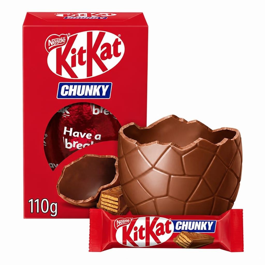 KitKat Chunky Medium Milk Chocolate Easter Egg 110g