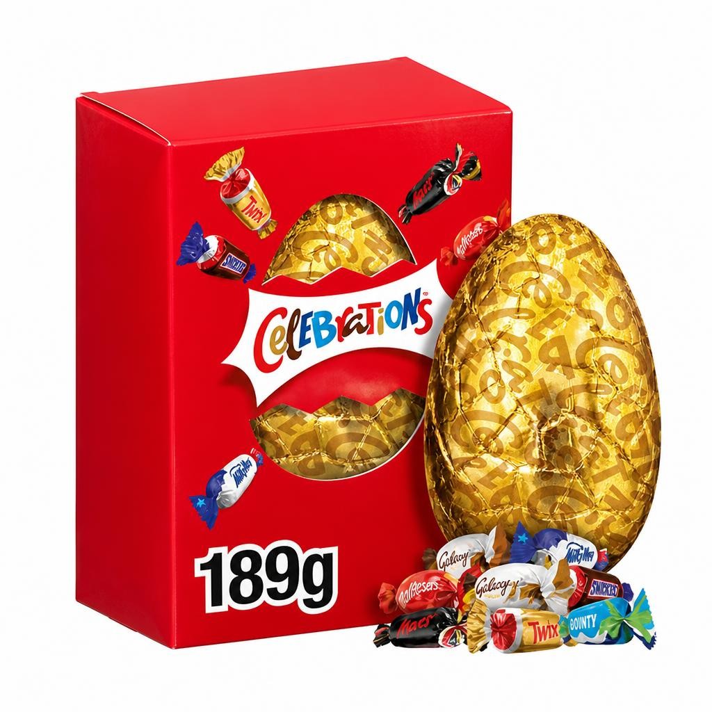 Celebrations Large Milk Chocolate Easter Egg 189g