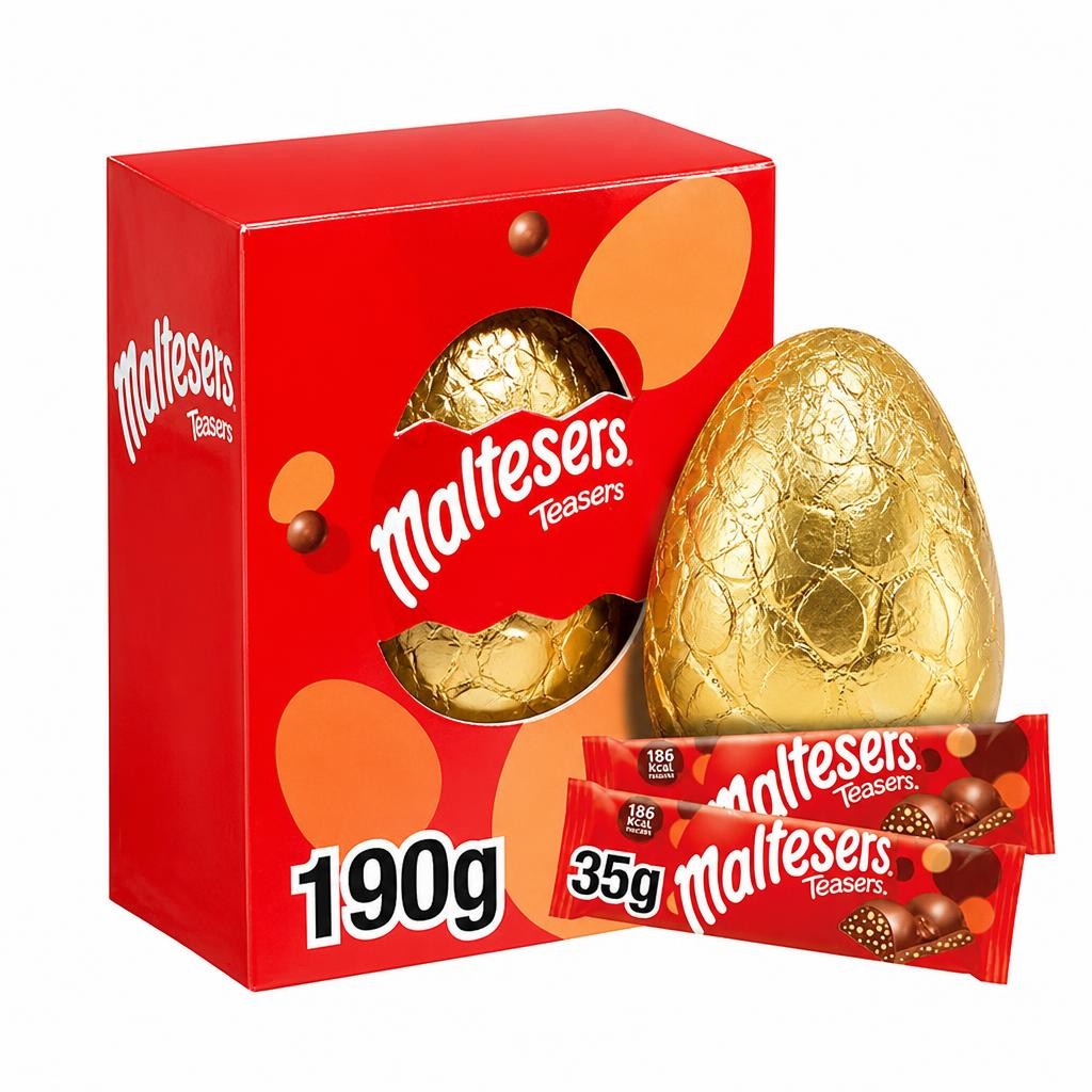 Maltesers Teasers Milk Chocolate Large Easter Egg 190g