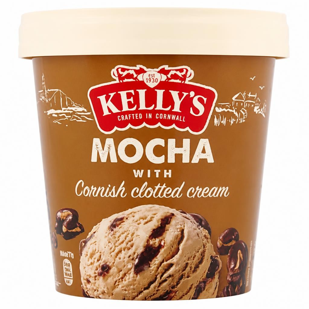 Kelly's Mocha with Cornish Clotted Cream 425ml