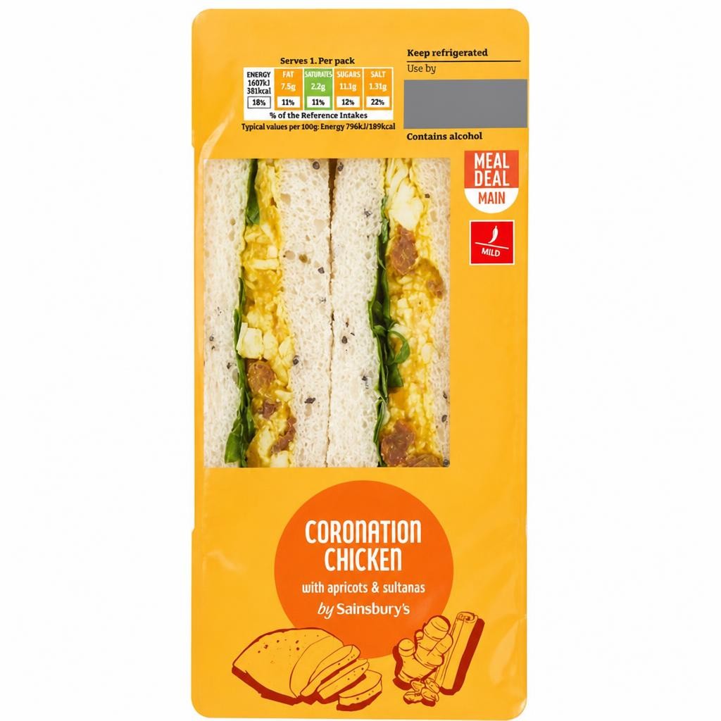 Sainsbury's Coronation Chicken with Apricots & Sultanas