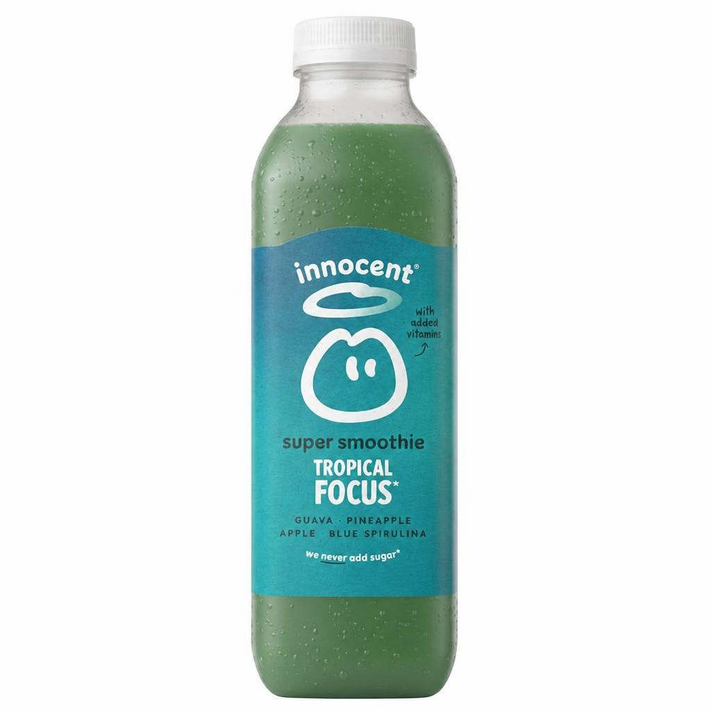 Innocent Super Smoothie Blue Spark, Guava & Pineapple 750ml