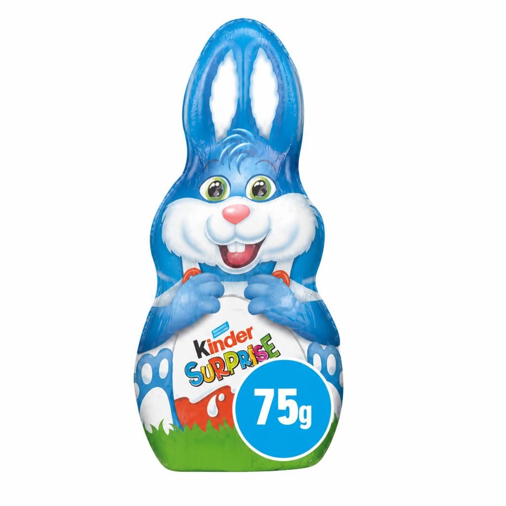 Kinder Surprise Milk Chocolate Easter Bunny With Toy 75g