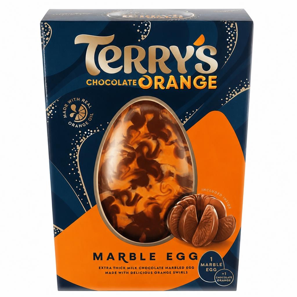 Terry's Extra Large Chocolate Orange Marble Easter Egg 425g