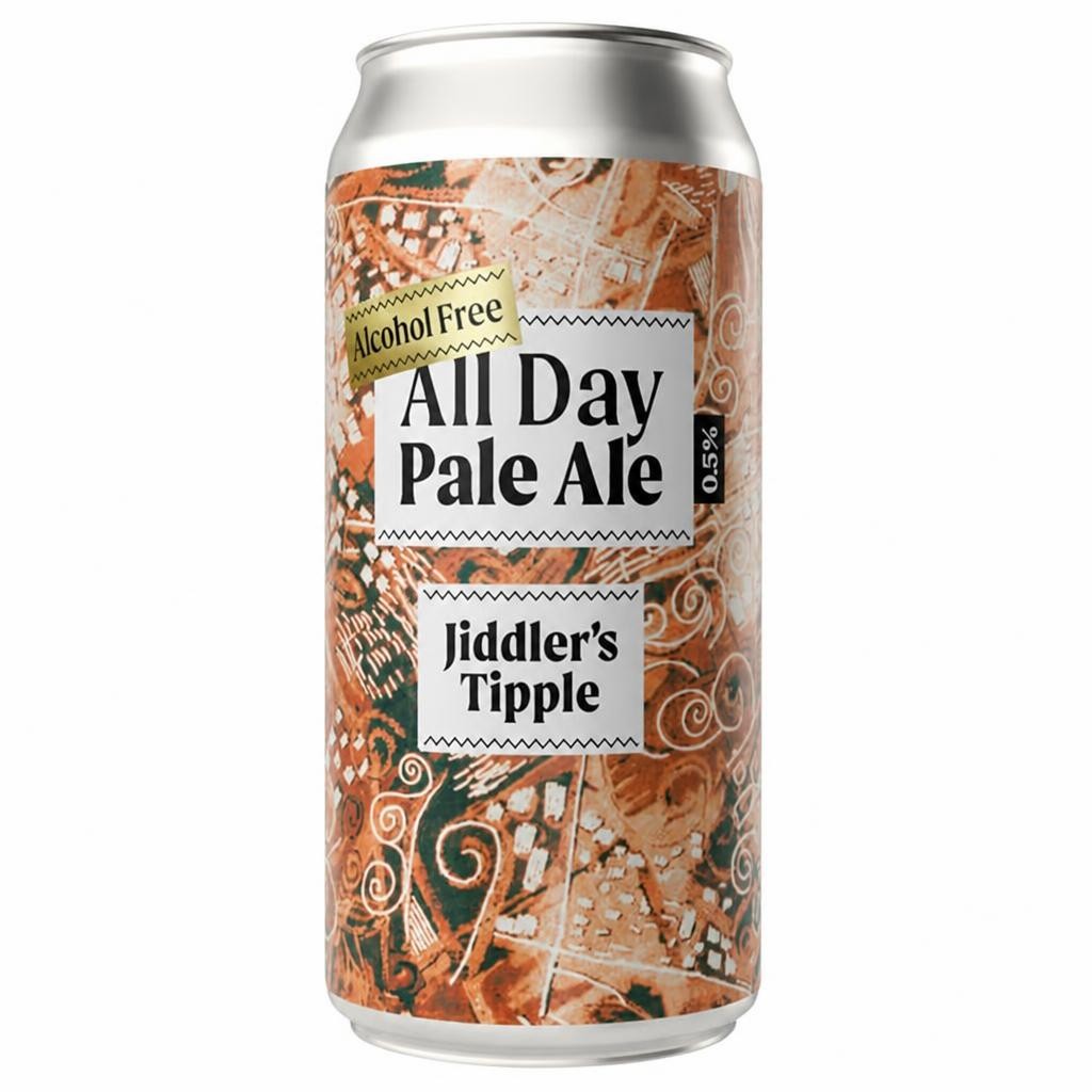 Jiddler's Tipple 0.5% Low Alcoho All Day Pale Ale 440ml