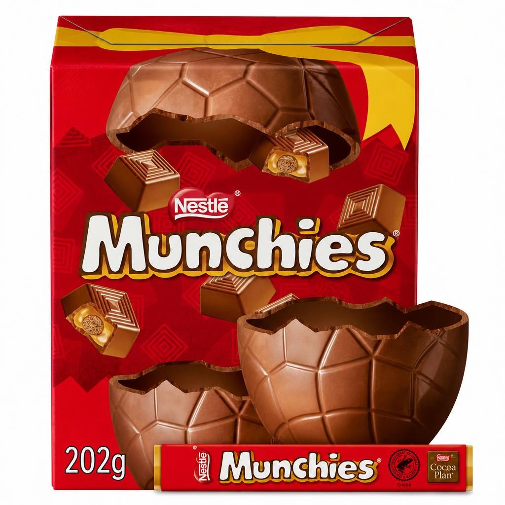 Munchies Large Milk Chocolate Easter Egg 202g