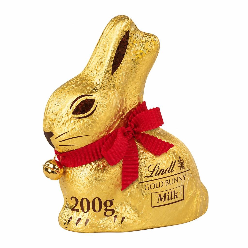 Lindt Gold Bunny Easter Glamour Milk Chocolate 200g