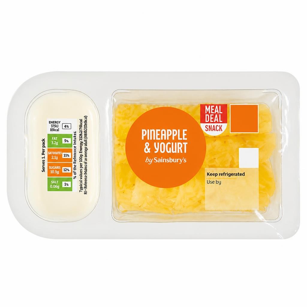 Sainsbury's 120g Pineapple & Yogurt