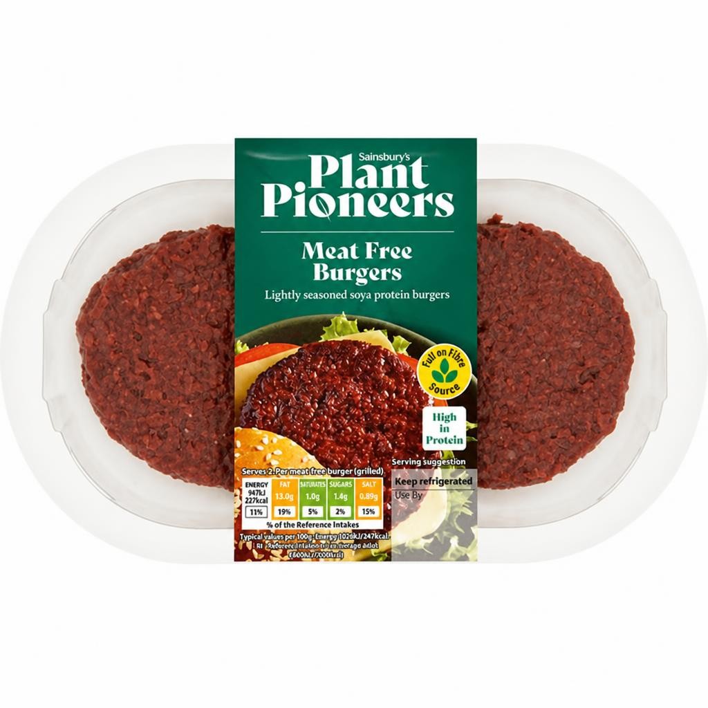 Plant Pioneers 226g Meat Free Burgers