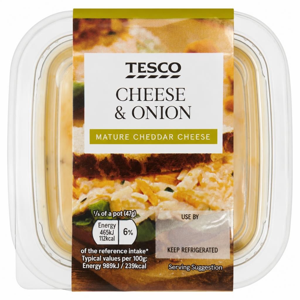 Tesco Cheese & Onion 235g