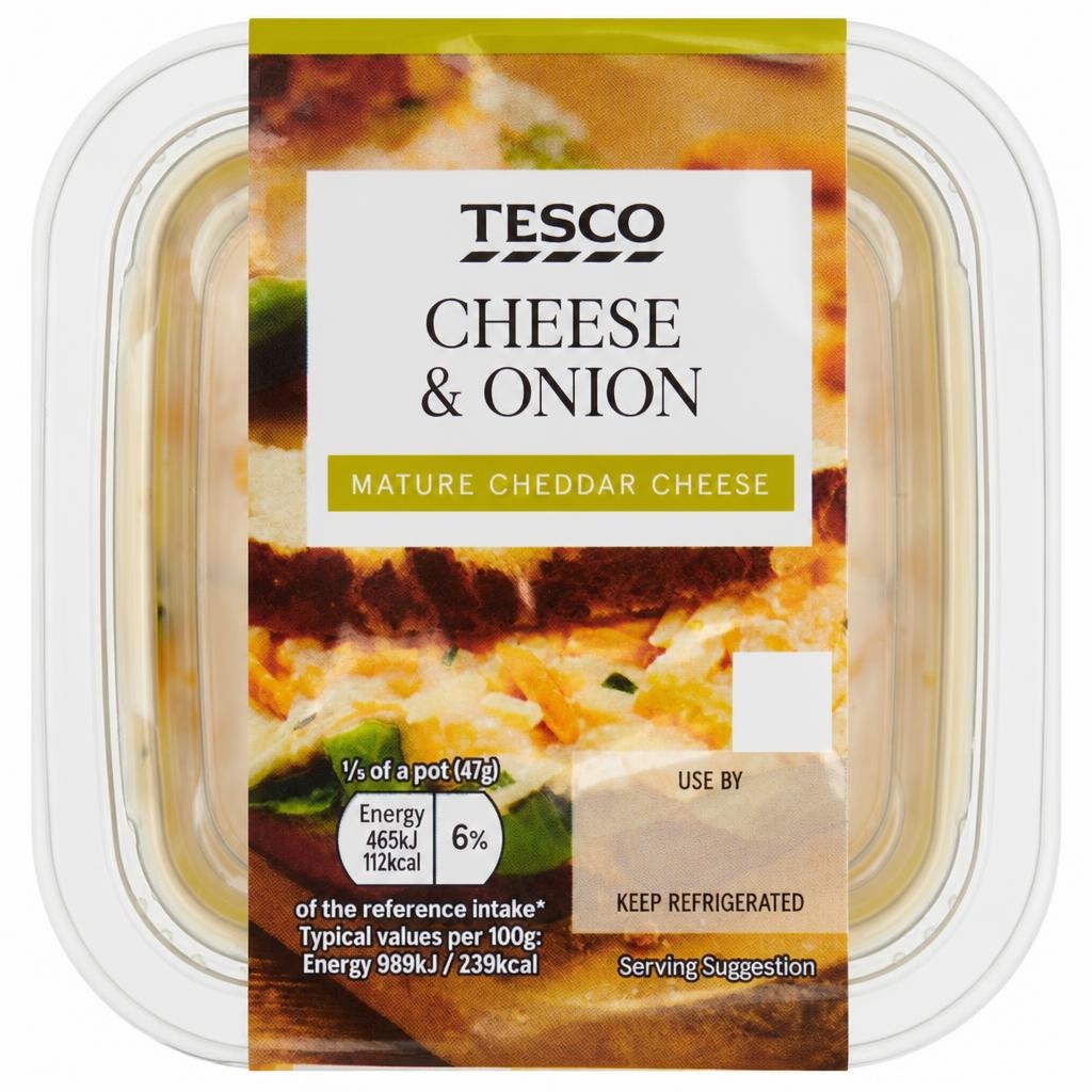 Tesco Cheese & Onion 235g