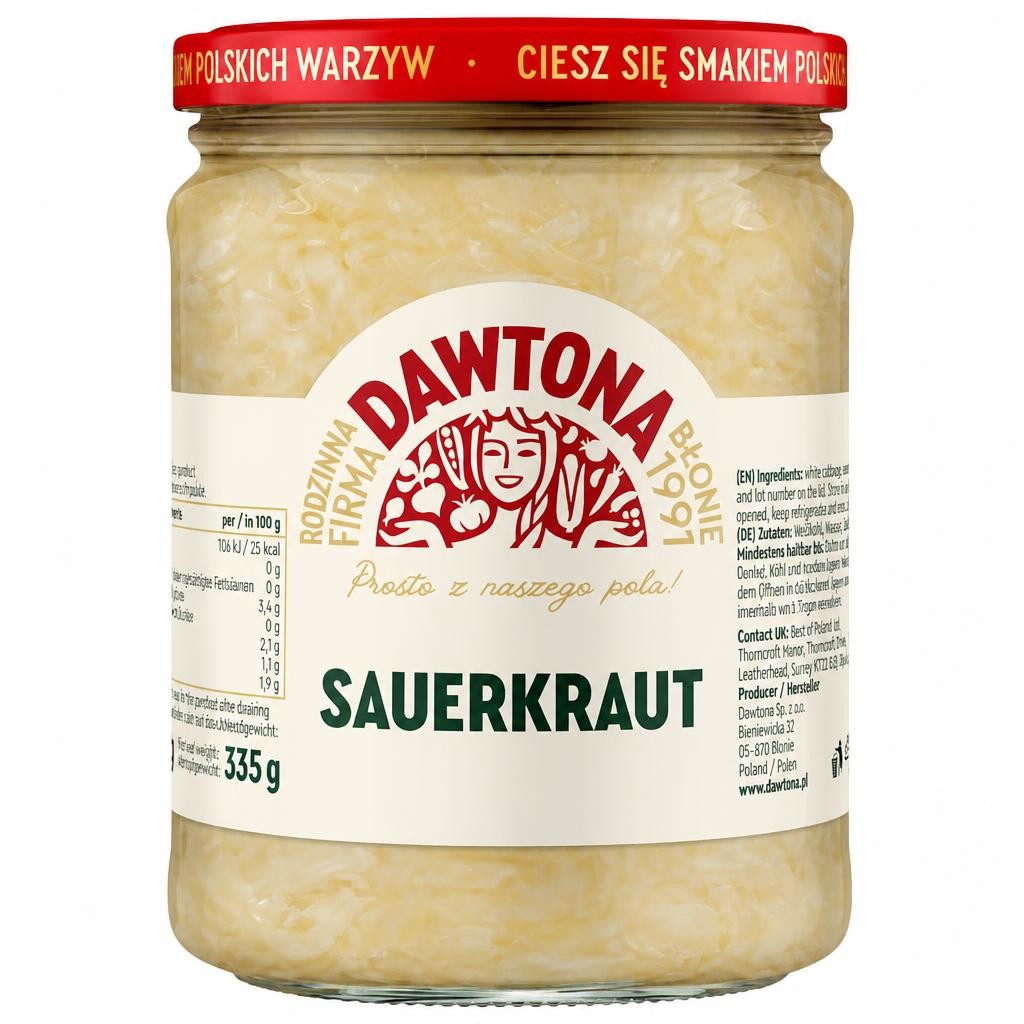 Dawtona Sauerkraut 500G