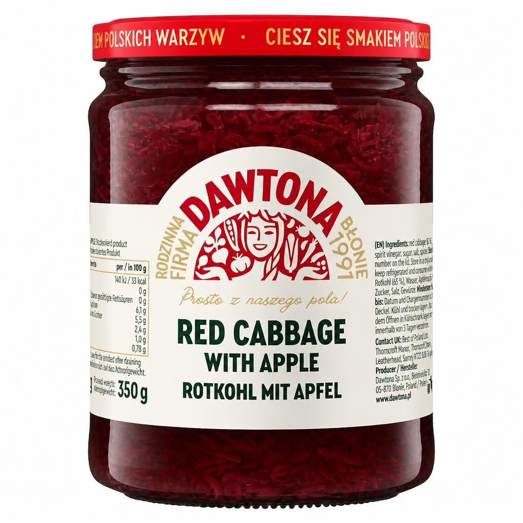 Dawtona Red Cabbage With Apple 500G