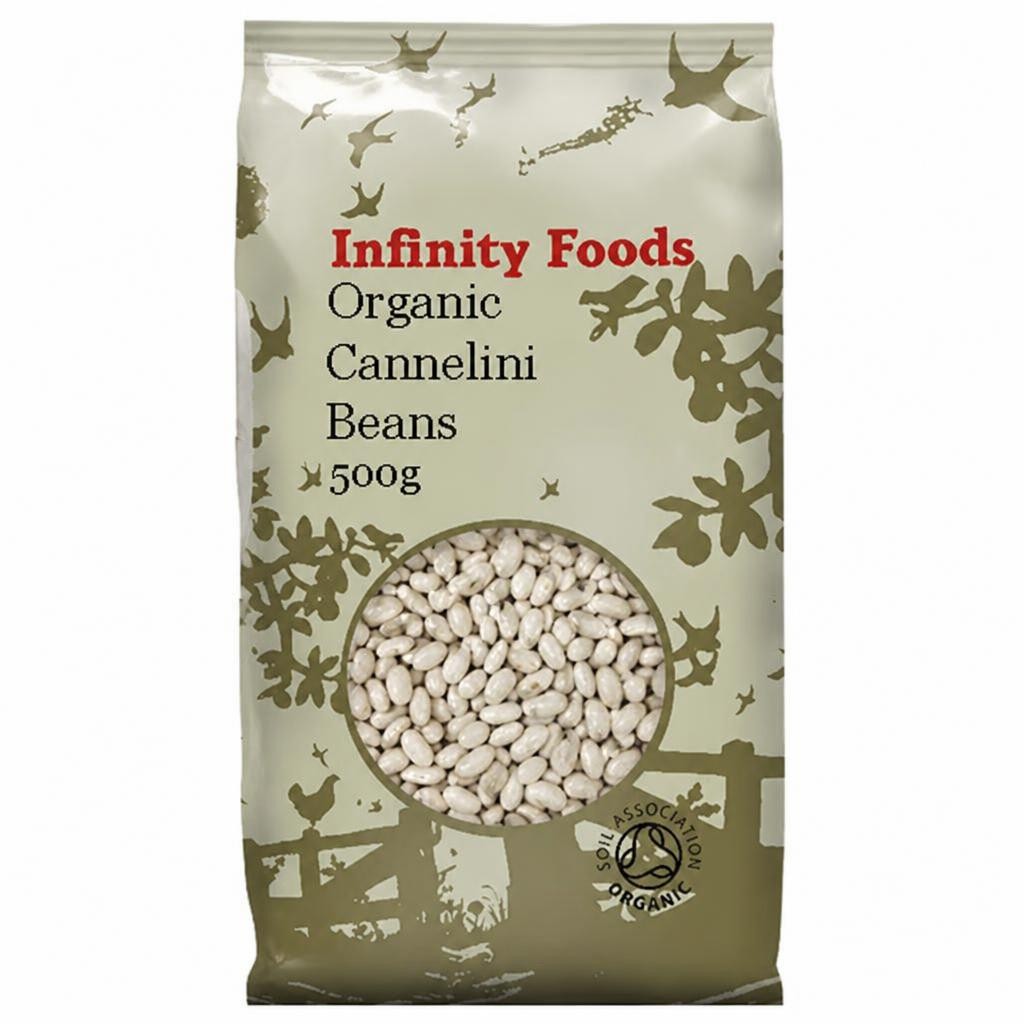 Organic Cannellini Beans 500g (Infinity Foods) | Multi