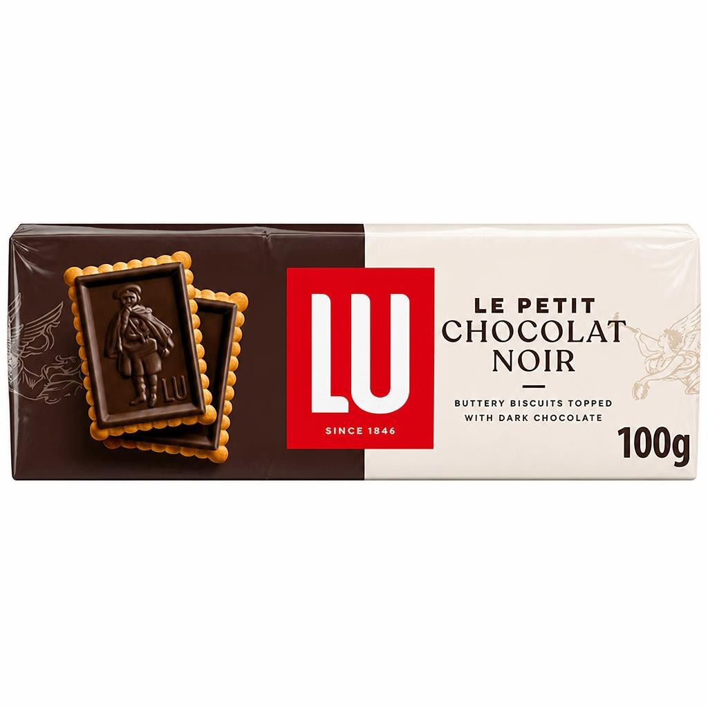 Lu Le Petit 100g Chocolat Dark Chocolate Biscuits