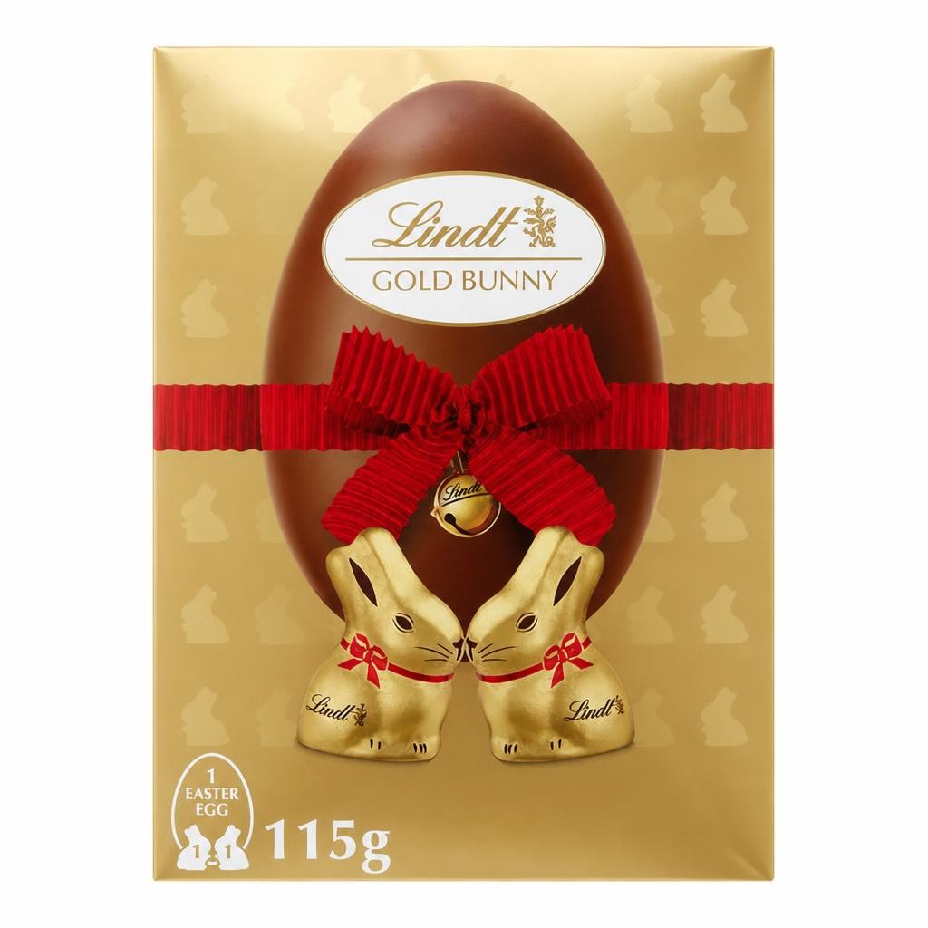 Lindt Gold Bunny Large Milk Chocolate Easter Egg 115g