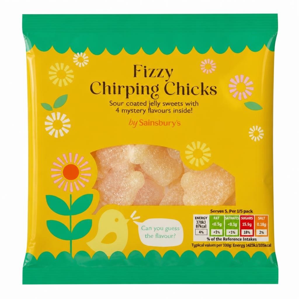 Sainsbury's 130g Easter Chick Sweets