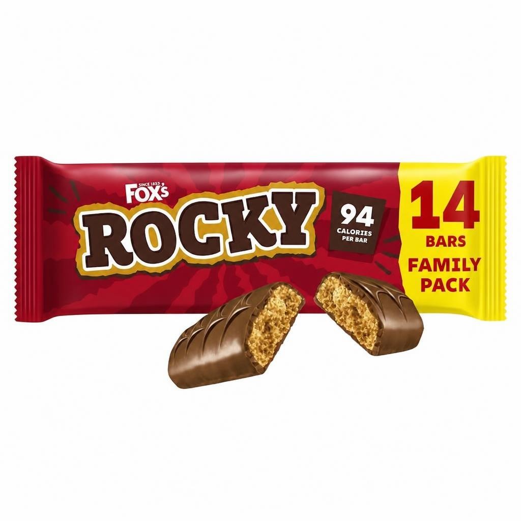 Fox's Biscuits Rocky Original Biscuit Bars Multipack, 14 Pack 266g