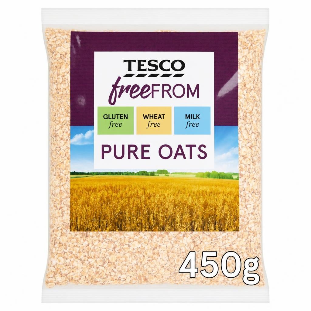 Tesco Free From Pure Oats 450G