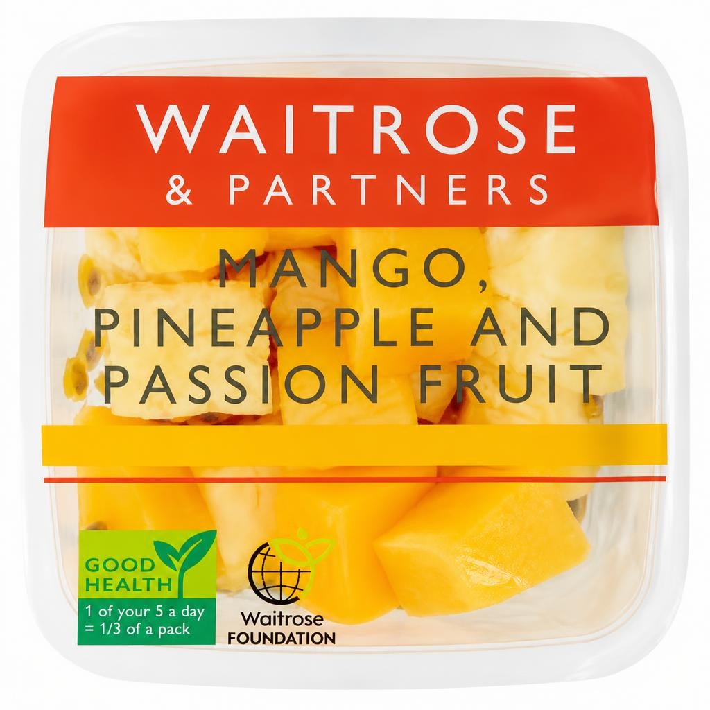 Waitrose Mango, Pineapple & Passion Fruit