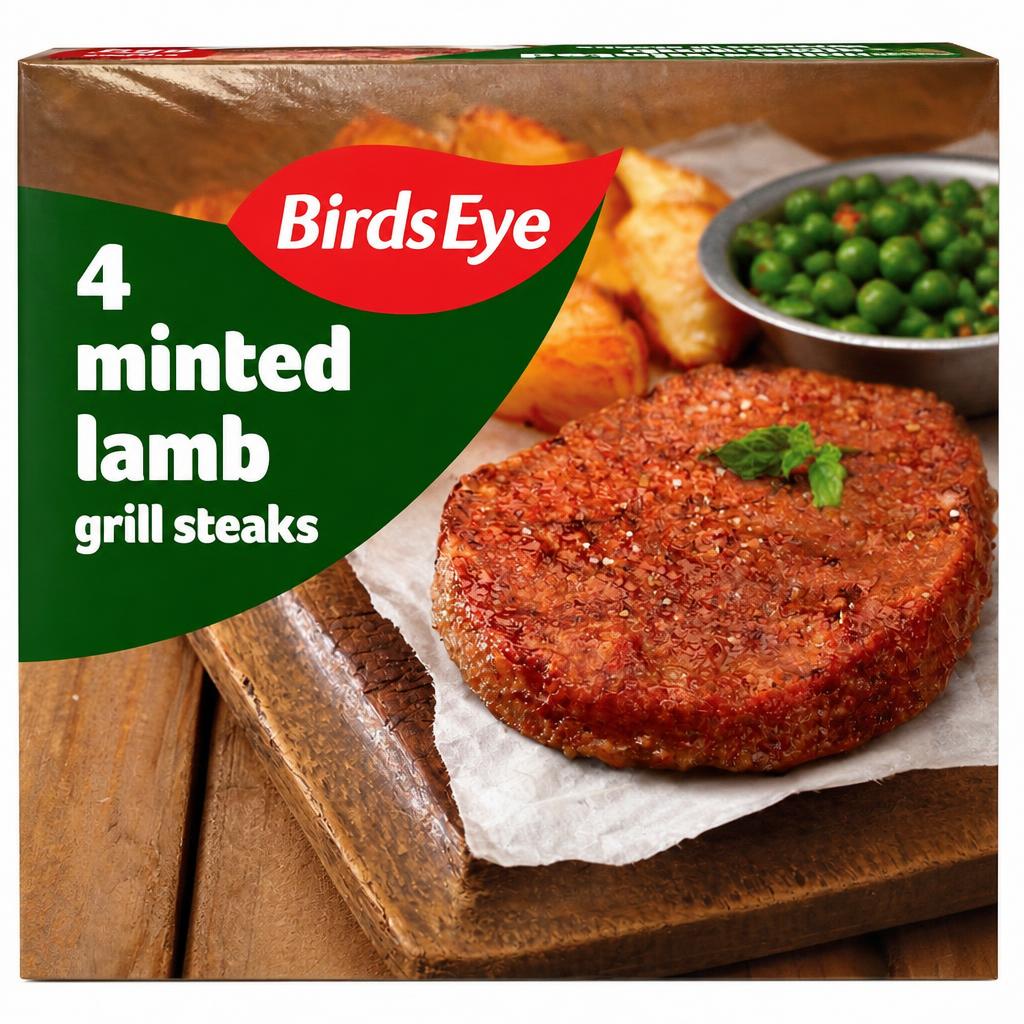 Birds Eye 4 Minted Lambgrills 300G