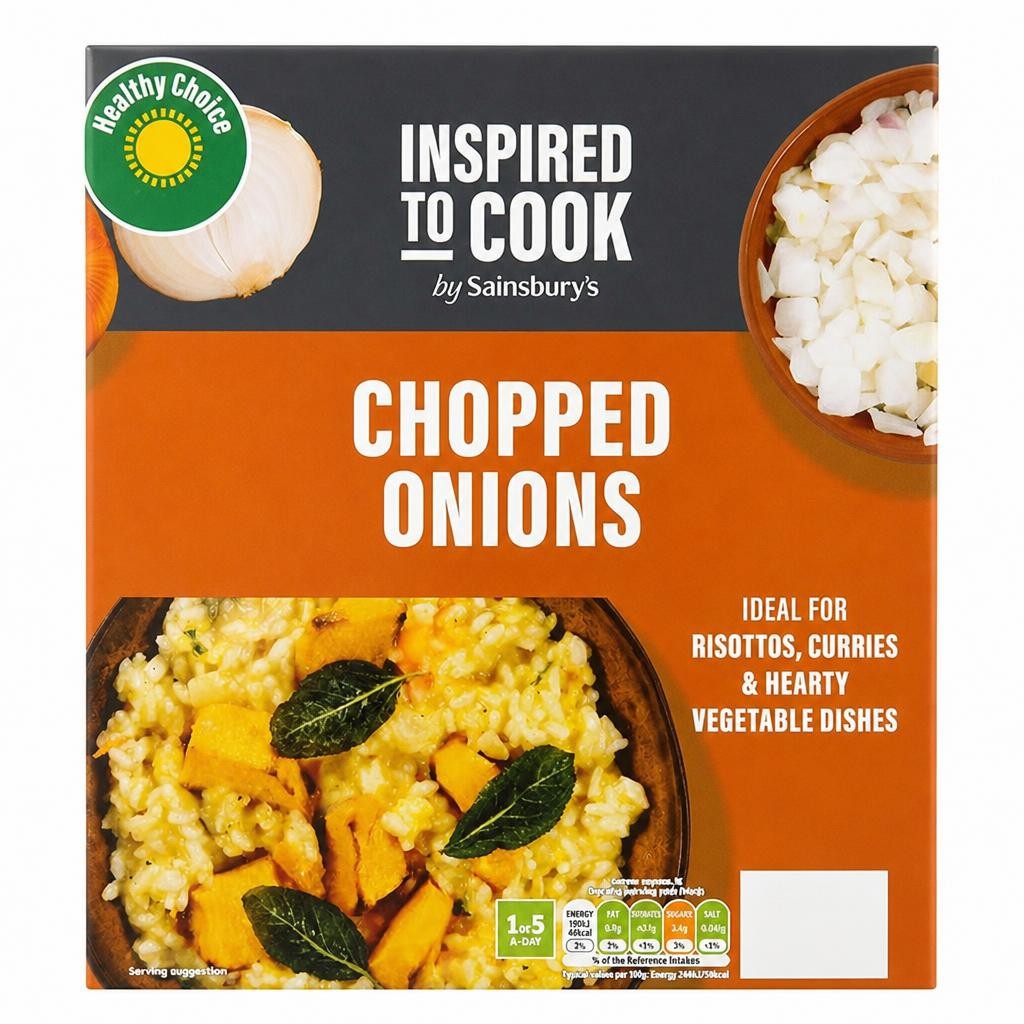 Sainsbury's Chopped Onions 500g