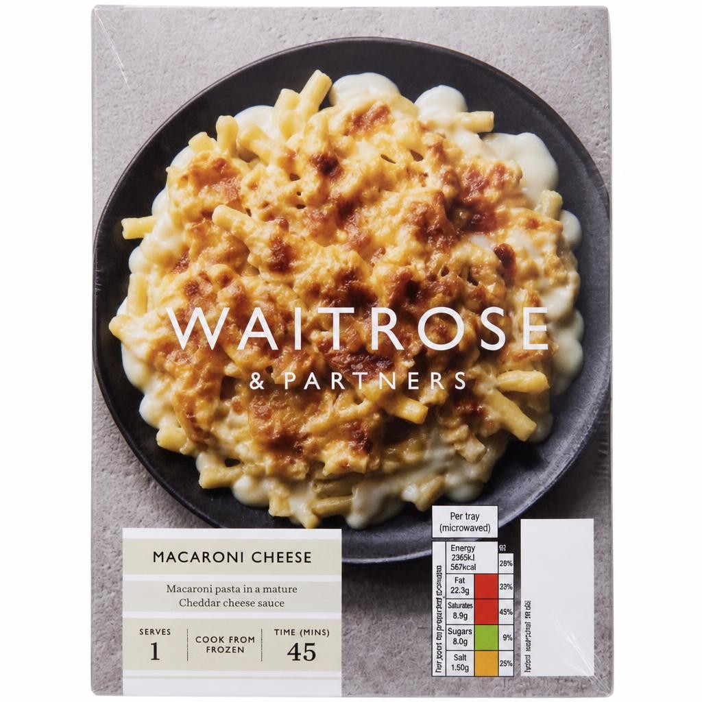 Waitrose Frozen Macaroni Cheese