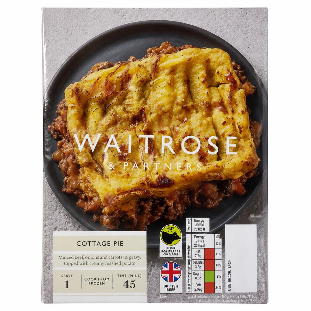 Waitrose Frozen Cottage Pie