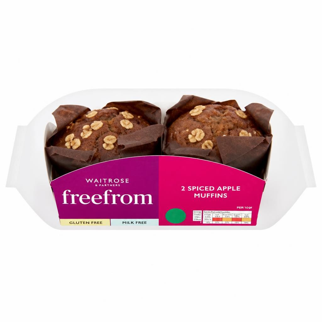 Waitrose Free From Spiced Apple Muffins