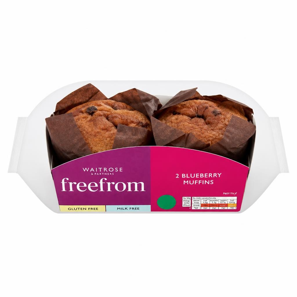 Waitrose Free From Blueberry Muffins