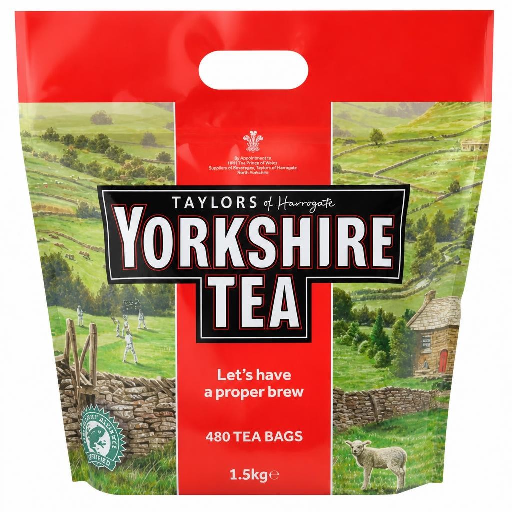 Taylors of Harrogate Yorkshire Tea 480 Tea Bags 1.5kg