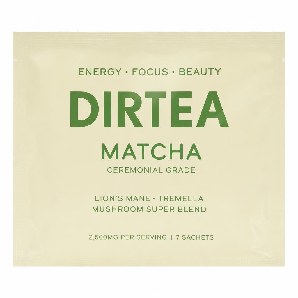 DIRTEA Matcha Mushroom Super blend 7 Sachets 42g