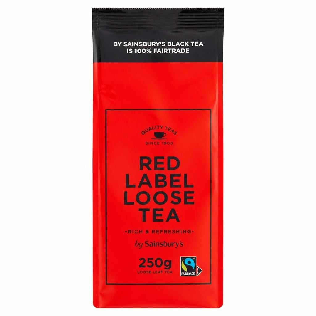 Sainsbury's Red Label Fairtrade Loose Tea 250g