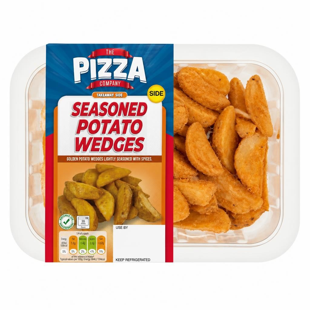 The Pizza Company Seasoned Potato Wedges 300G