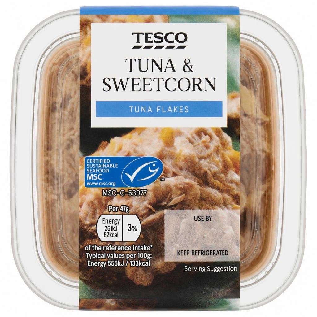 Tesco Tuna & Sweetcorn 423g