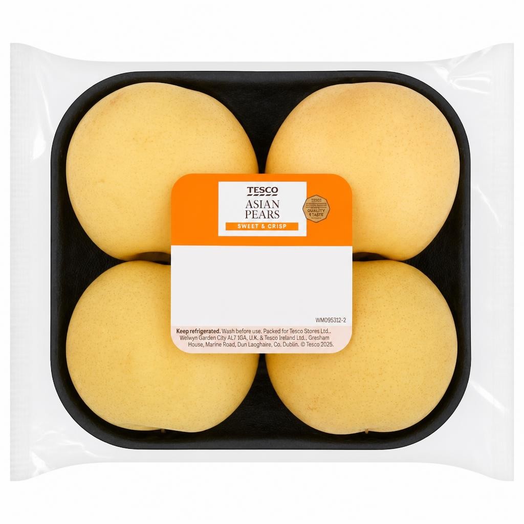 TESCO Asian Pears 4 pack
