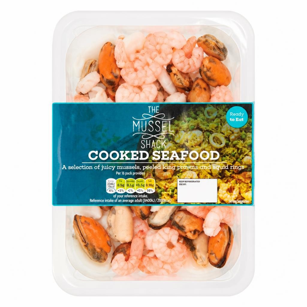 The Mussel Shack Cooked Seafood 200g
