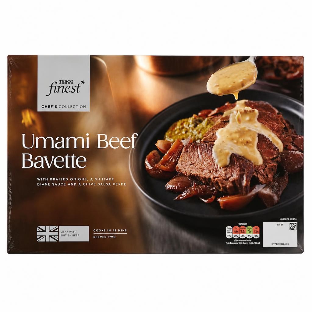 Tesco Finest Chef's Collection Umami Beef Bavette 815g