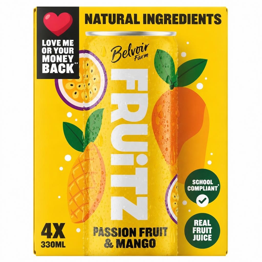 FRUiTZ Passionfruit & Mango
