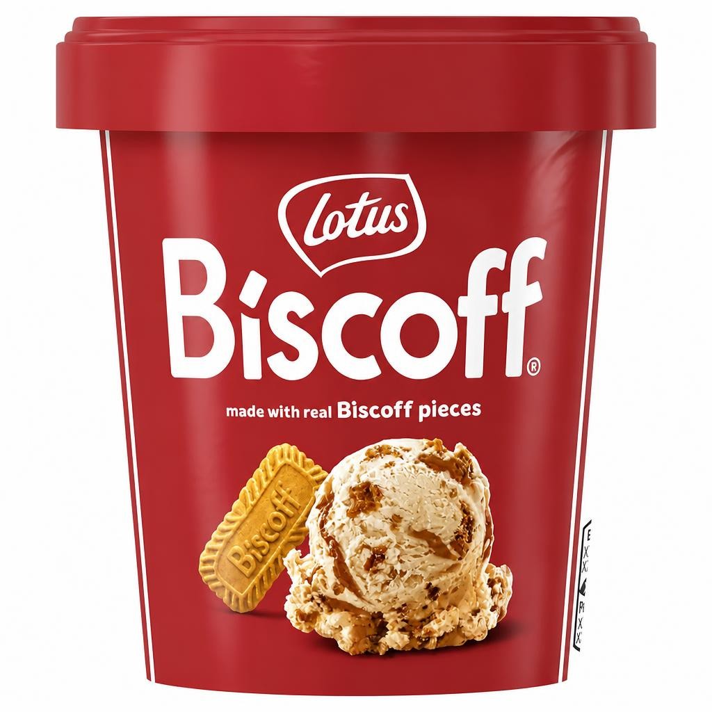 Lotus Biscoff Ice Cream Tub 425ml