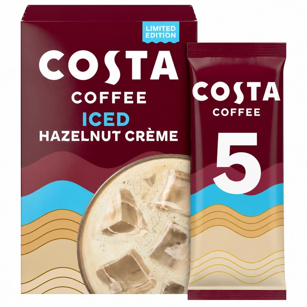 COSTA Coffee Iced Hazelnut crème 5x14.5g