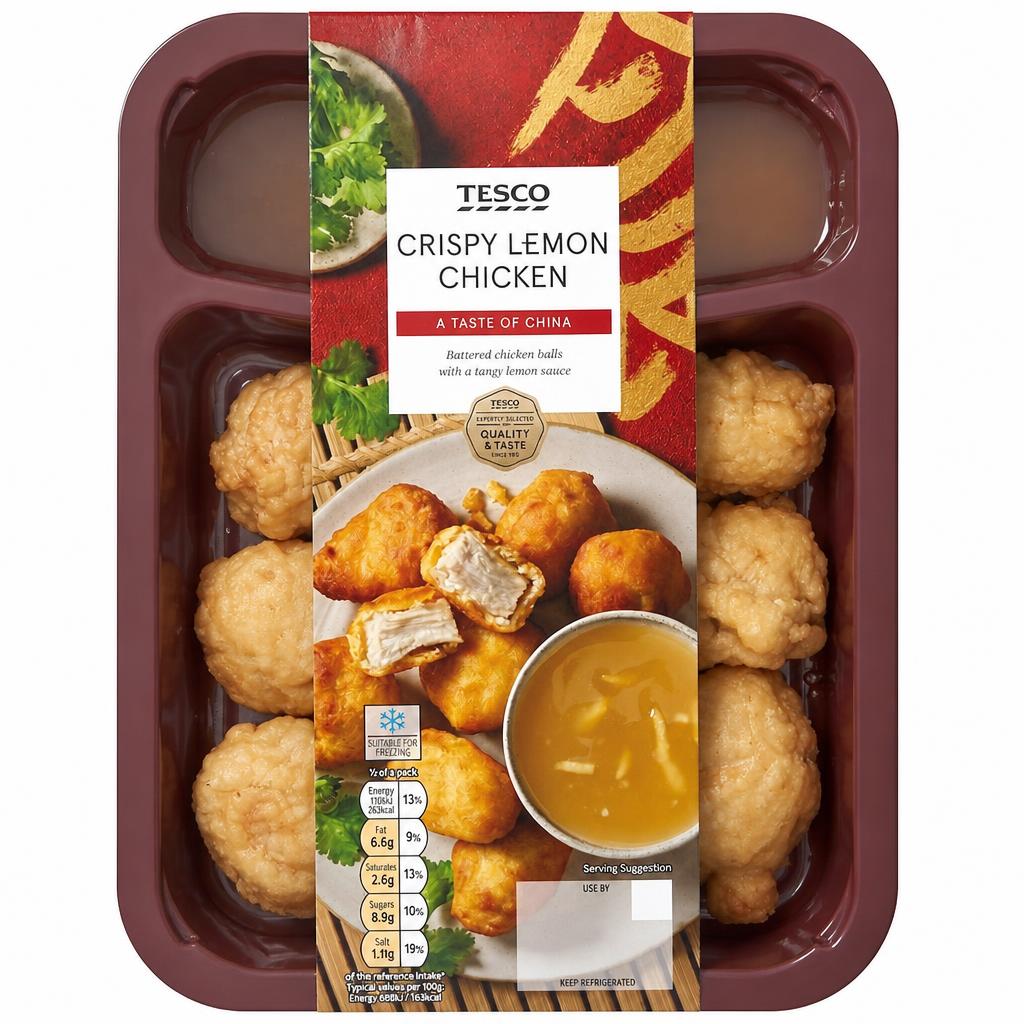 Tesco Crispy Lemon Chicken 350g