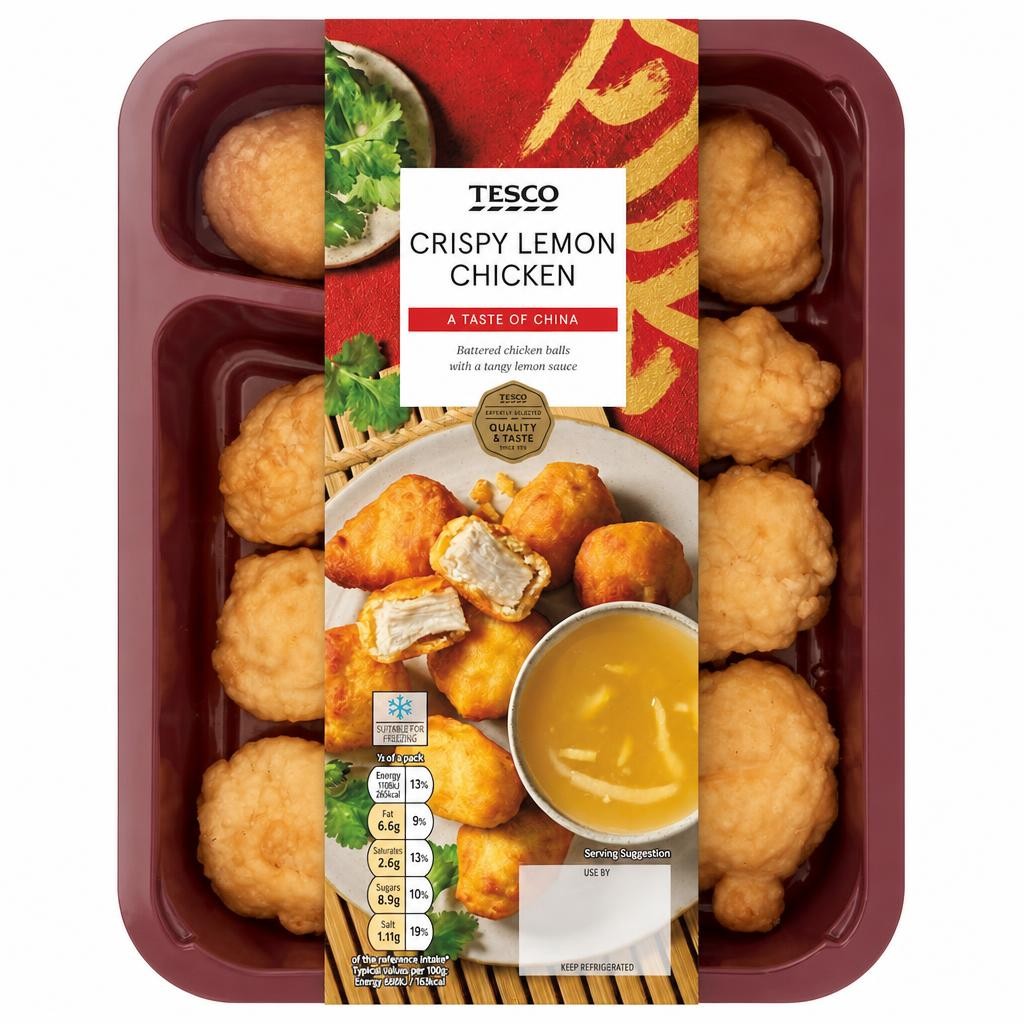Tesco Crispy Lemon Chicken 350g